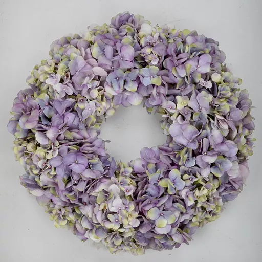 Lavender Hydrangea Wreath, Large