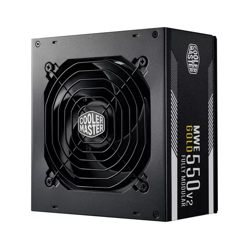 Cooler Master MWE Gold 550 - V2 Full Modular power supply unit 550 W 24-pin ATX ATX Black