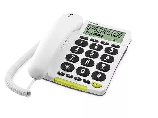 Doro 312cs Analog telephone Caller ID White