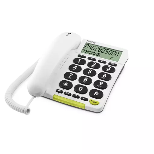 Doro 312cs Analog telephone Caller ID White