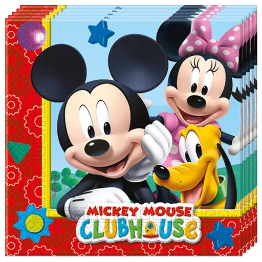 Mickey Clubhouse Playful Napkins