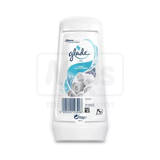 Glade Air Freshener Gel Pure Clean Linen 150g (Single)