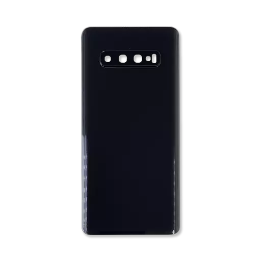 Back Cover (CERTIFIED - Aftermarket) (Prism Black) (No Logo) - For Galaxy S10+ (G975)