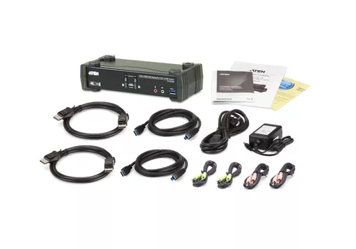 ATEN CS1922M KVM switch Black