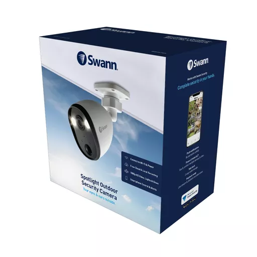 Swann SWIFI-SPOTCAM Bullet IP security camera Indoor & outdoor 1920 x 1080 pixels Ceiling/wall