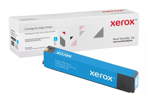 Xerox 006R04596 Ink cartridge cyan, 6.6K pages (replaces HP 971XL) for HP OfficeJet Pro X