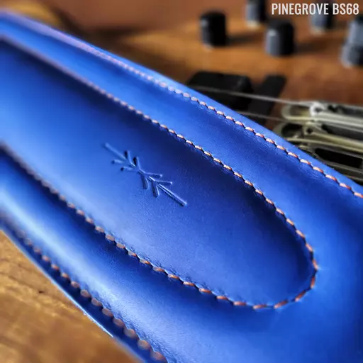 BS68 cobalt blue bass guitar strap 173359.jpg