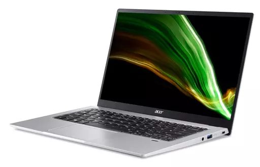 Acer Swift 1 SF114-34-P1DX Notebook 35.6 cm (14") Full HD 4 GB LPDDR4x-SDRAM 128 GB SSD Wi-Fi 6 (802.11ax) Windows 11 Home in S mode Silver