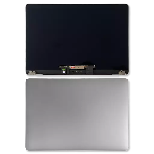 Screen & Lid Assembly (REFRESH) (Silver) (No Logo) - For Macbook Air 13" (A1932) (2019 - 2020) / Macbook Air 13" (A2179) (2020)