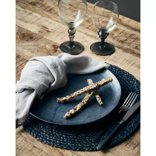 Dinner plate, Pion, Black/Brown