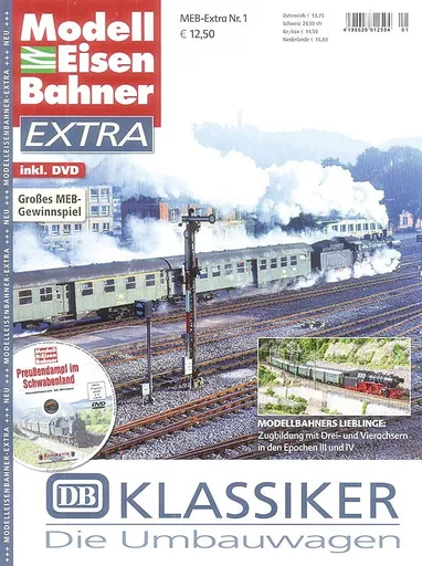 Model Eisenbahner Extra 1: DB Klassiker