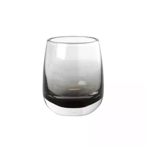 Smoked Glass Shot glasses, Set of 6