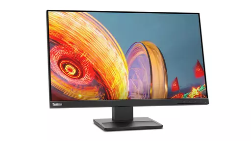 Lenovo ThinkVision E24q-20 60.5 cm (23.8") 2560 x 1440 pixels Quad HD LED Black