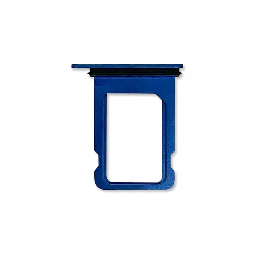 Sim Card Tray w/ Rubber Gasket (Blue) (CERTIFIED) - For iPhone 13 Mini
