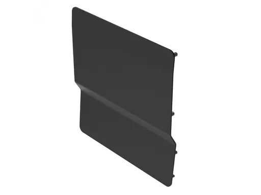 Volkswagen Crafter 2017-Onwards External Shield - Sliding Door (Driver Side) - L3H2, L3H3, L4H3, L4H4, L5H3, L5H4 (VGP651-BLACK)