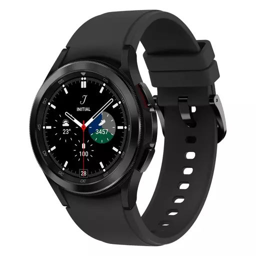 Samsung Galaxy Watch4 Classic 3.05 cm (1.2") OLED 42 mm Digital 396 x 396 pixels Touchscreen 4G Black Wi-Fi GPS (satellite)