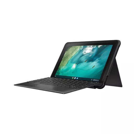 ASUS Chromebook CZ1000DVA-L30031 notebook MT8183 25.6 cm (10.1") Touchscreen WUXGA MediaTek 4 GB LPDDR4x-SDRAM 64 GB eMMC Wi-Fi 5 (802.11ac) ChromeOS Black