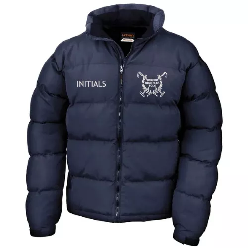 Oxford Brookes University Polo Club Puffa Jacket