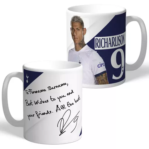 Tottenham Hotspur Richarlison Autograph Mug