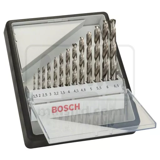 Bosch 13 Piece Robust Line HSS-G Metal Drill Set 1.5-6.5mm