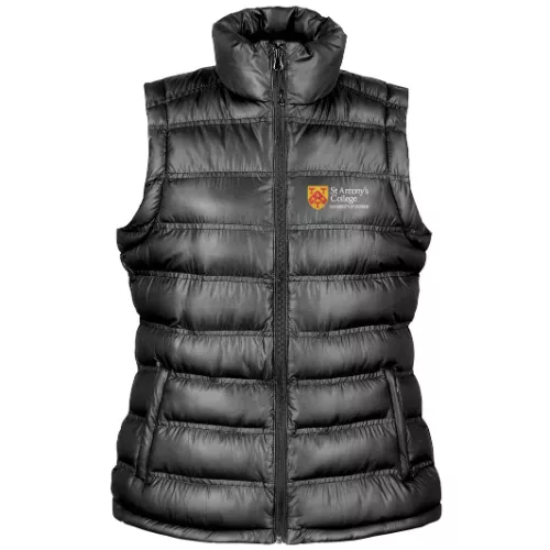 St Antony's College Catering Womens Ice Bird Padded Gilet