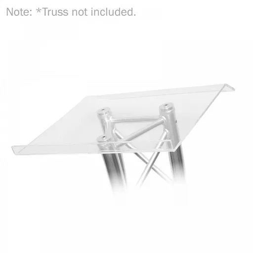Global Truss Lectern Replacement Acrylic Top