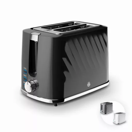 Windsor 2 Slice Textured Toaster