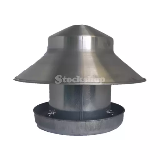 Eltex Galvanised Outdoor Poultry Feeder (Large)