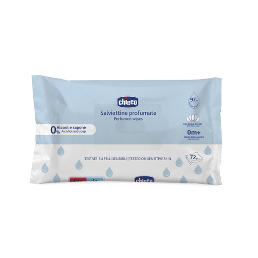 Chicco None Sensitive Baby Wipes 72 Pieces