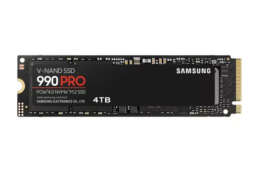 Samsung 990 PRO M.2 4 TB PCI Express 4.0 NVMe V-NAND MLC