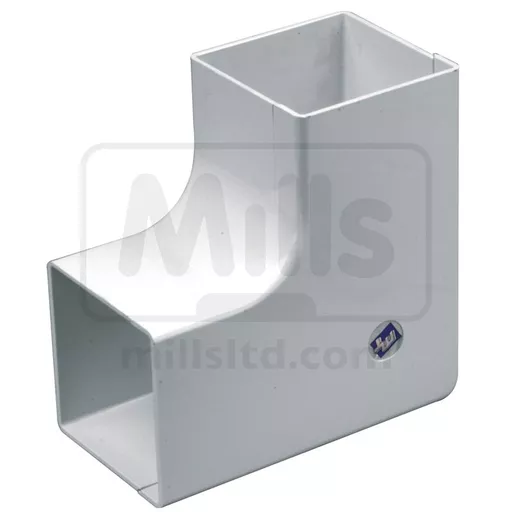 Marshall-Tufflex PVC Maxi Trunking - Flat Angle Moulded