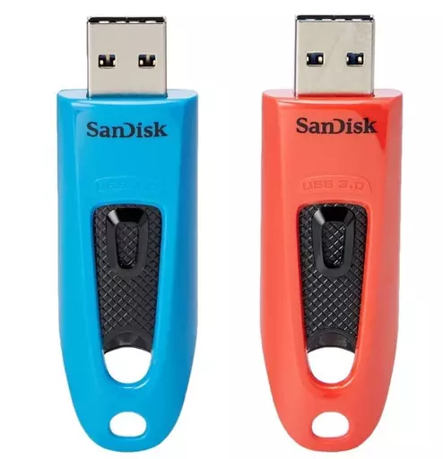 SanDisk Ultra USB flash drive 64 GB USB Type-A 3.0 Blue, Red