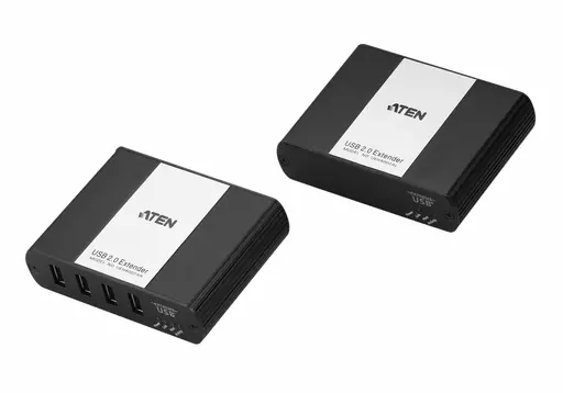 ATEN UEH4002A AV extender AV transmitter & receiver Black, White