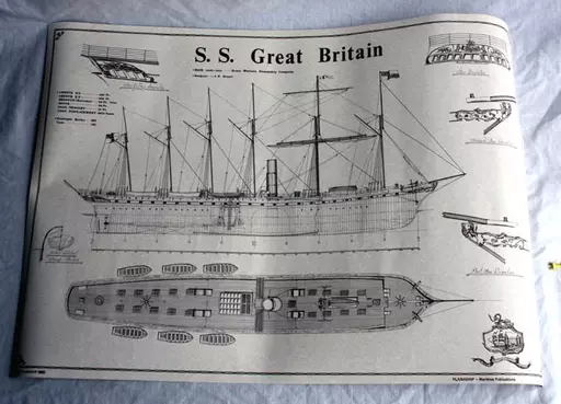 SS Great Britain Plans