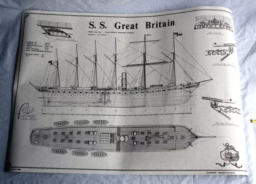 SS Great Britain Plans