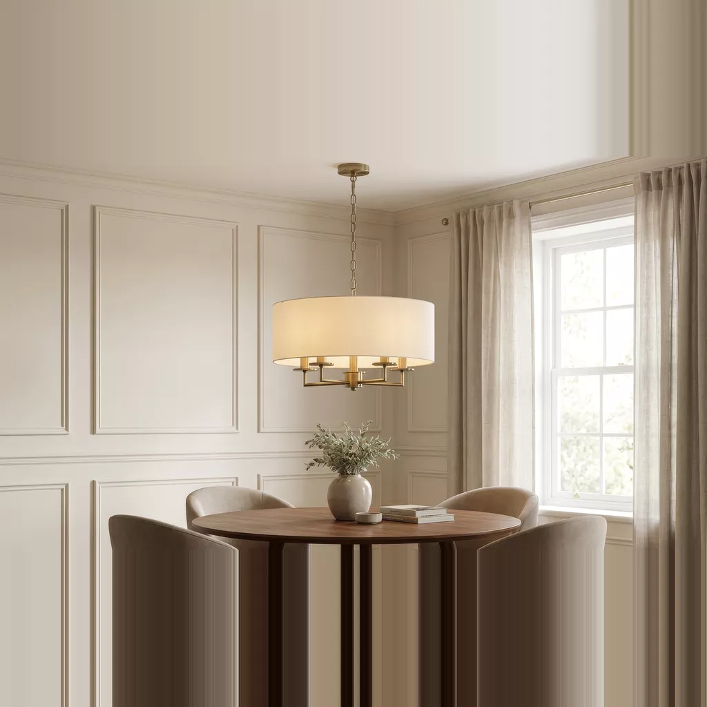 Image of ceiling pendant for the blog Lighting Ideas For Small Rooms