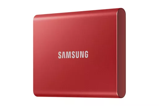 Samsung Portable SSD T7 500 GB Red