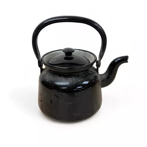 Vintage Enamel Kettle