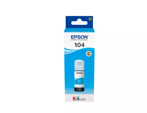 Epson C13T00P240/104 Ink bottle cyan, 7.5K pages 65ml for Epson ET-2710