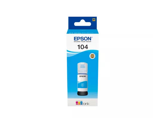 Epson C13T00P240/104 Ink bottle cyan, 7.5K pages 65ml for Epson ET-2710/2810