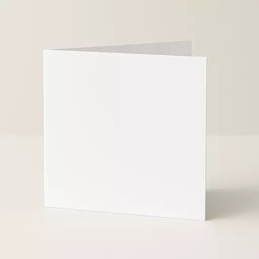 148mm Square 250gsm Pre Scored Card - Square Blank Cards For Card Making