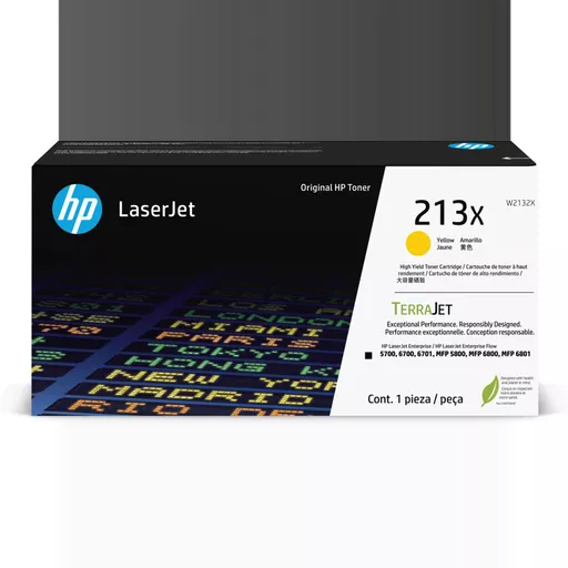 HP W2132X/213X Toner cartridge yellow high-capacity, 6K pages ISO/IEC 19798 for HP CLJ 5800/6700/6701/6800