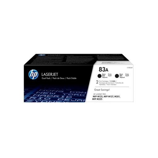 HP CF283AD/83A Toner cartridge twin pack, 2x1.5K pages/5% Pack=2 for HP LaserJet M 225/Pro M 125