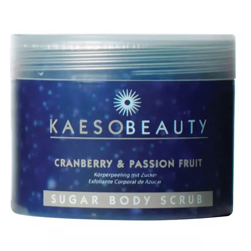 Kaeso Cranberry and Passion Fruit Sugar Body Scrub 450ml
