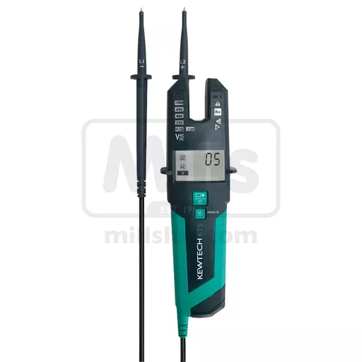 Kewtech KT5 200A AC Open Jaw Clamp Voltage and Resistance