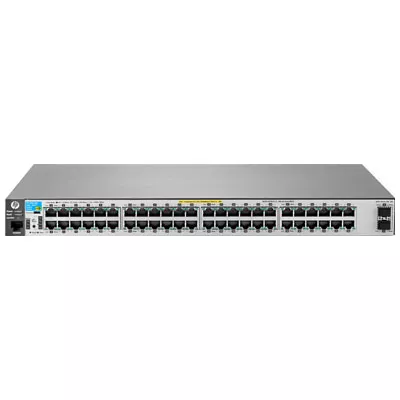Hewlett Packard Enterprise 2530-48G-PoE+-2SFP+ Managed L2 Gigabit Ethernet (10/100/1000) Power over Ethernet (PoE) Stainless steel