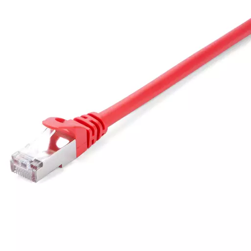 V7 Red Cat6 Shielded (STP) Cable RJ45 Male to RJ45 Male 10m 32.8ft