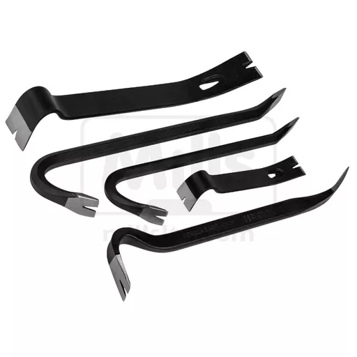 Roughneck 5 Piece Pry and Wrecking Bar Set