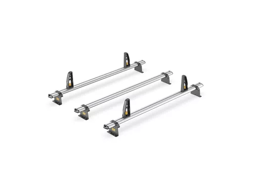 Maxus Deliver 9 2020-Onwards L3, H2,H3 - ULTI Bar+ (Aluminium) - 3 Roof Bars