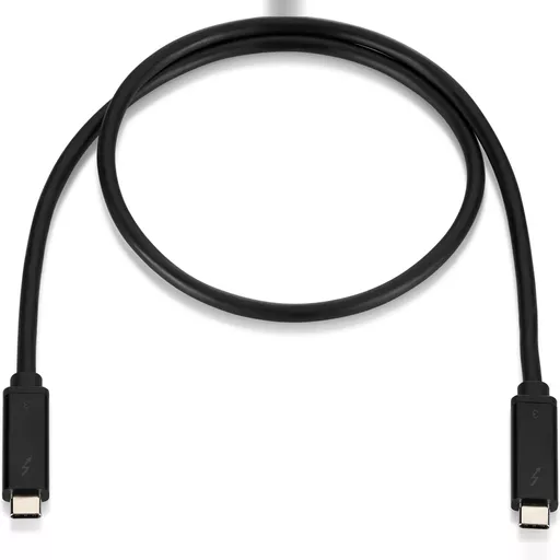 HP 3XB94AA Thunderbolt cable 0.7 m Black